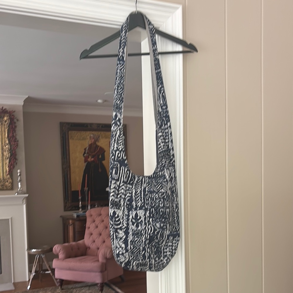 Stylish Navy and White Women's Bag
